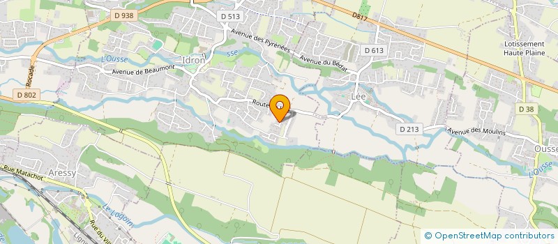 localisation de l'entreprise MADAME MARIE-NOELLE SANCHEZ à IDRON