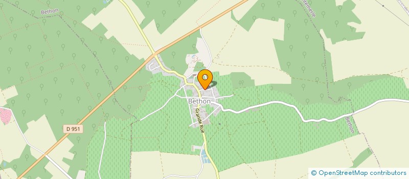 localisation de l'entreprise MADAME MARIE NOELLE SAVRY  BETHON