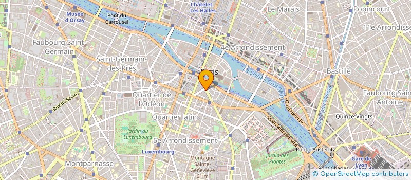 localisation de l'entreprise MADAME MARIE-NOELLE SEMET  PARIS