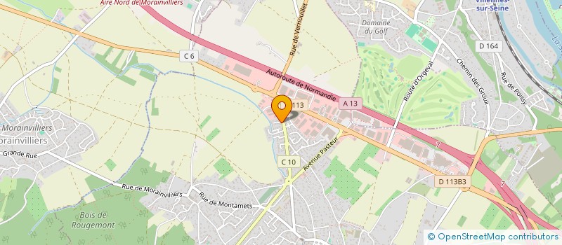 localisation de l'entreprise MADAME MARIE NOELLE SHUM YUN KWONG  ORGEVAL