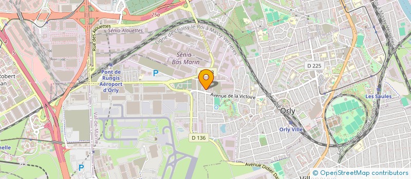 localisation de l'entreprise MADAME MARIE-NOELLE SISSAKO  ORLY