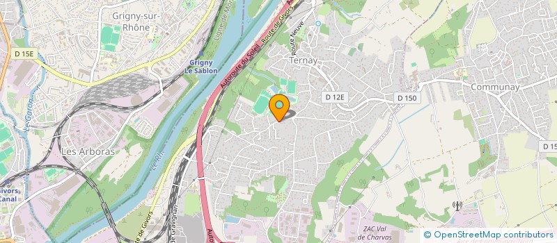 localisation de l'entreprise MADAME MARIE-NOELLE VILLECOURT  TERNAY