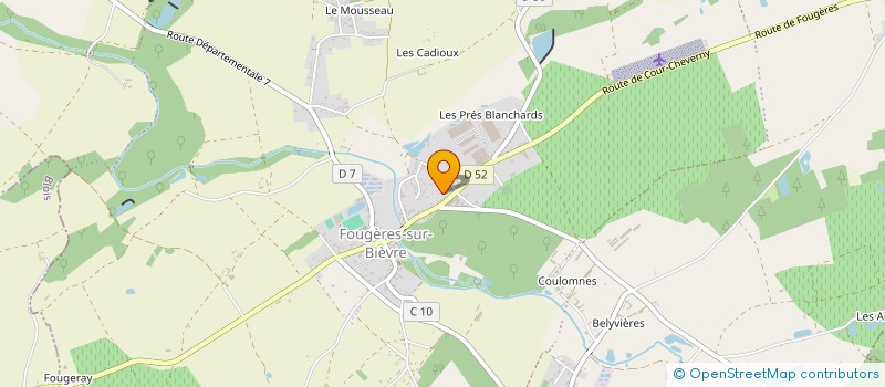 localisation de l'entreprise MADAME MARIE-NOELLE VILLETTE  LE CONTROIS-EN-SOLOGNE