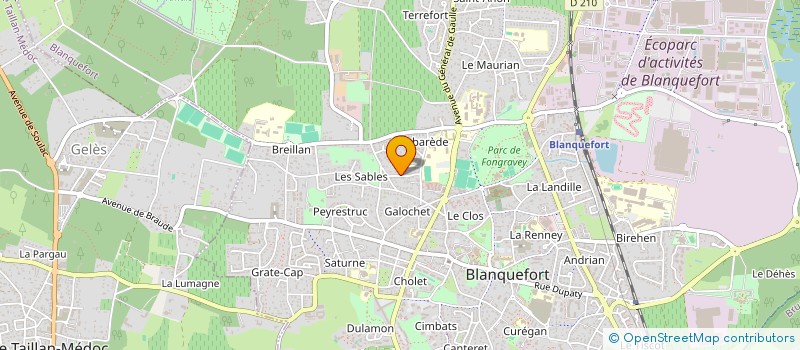 localisation de l'entreprise MADAME MARIE-NOELLE VINCENT à BLANQUEFORT