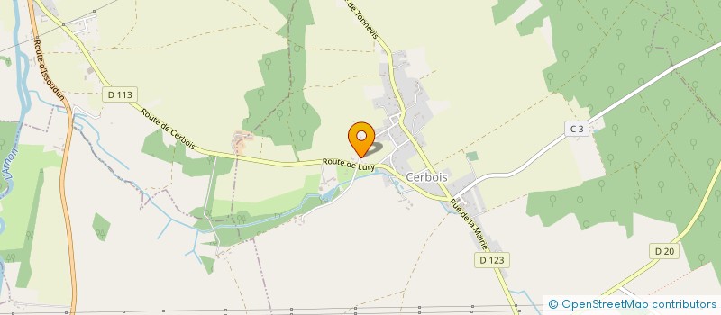 localisation de l'entreprise MADAME MARIE NOELLE VIRADOU  CERBOIS