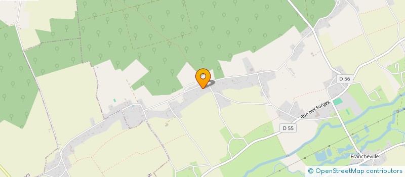 localisation de l'entreprise MADAME MARIE-NOELLE WARNIER  VERNEUIL D'AVRE ET D'ITON