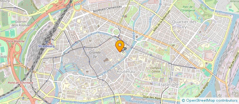 localisation de l'entreprise MADAME MARIE NONNENMACHER à STRASBOURG