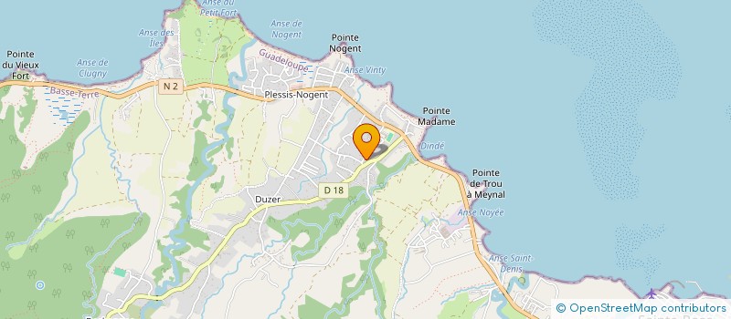 localisation de l'entreprise MADAME MARIE-NORA POLYNICE  SAINTE-ROSE