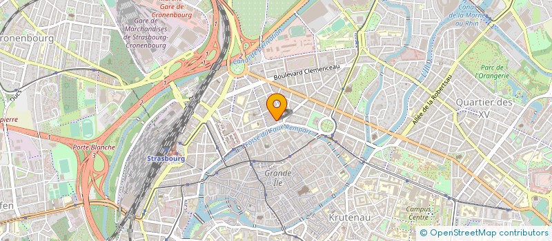 localisation de l'entreprise MADAME MARIE NUNGE à STRASBOURG