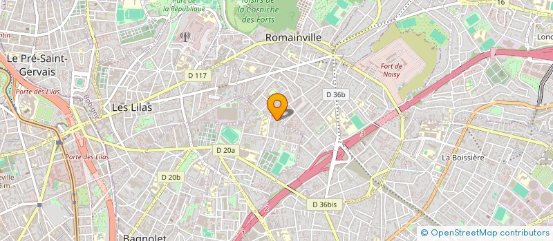 localisation de l'entreprise MADAME MARIE NUTZ à BAGNOLET