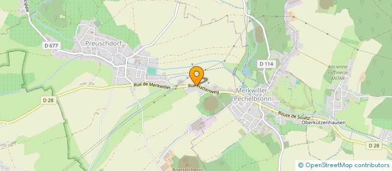 localisation de l'entreprise MADAME MARIE OBERLE  PREUSCHDORF