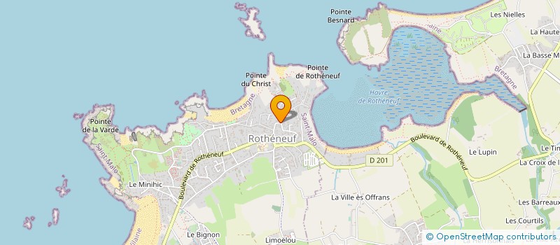 localisation de l'entreprise MADAME MARIE OBERLE MARIE  SAINT-MALO