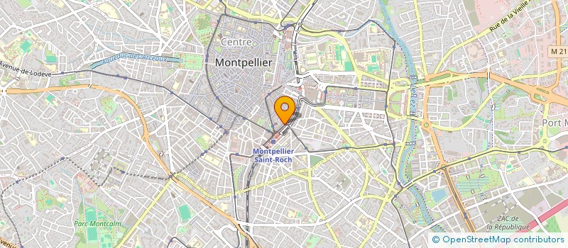 localisation de l'entreprise MADAME MARIE-OCEANE FUTIKA à MONTPELLIER