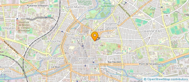 localisation de l'entreprise MADAME MARIE-OCEANE GUITTIERE  RENNES