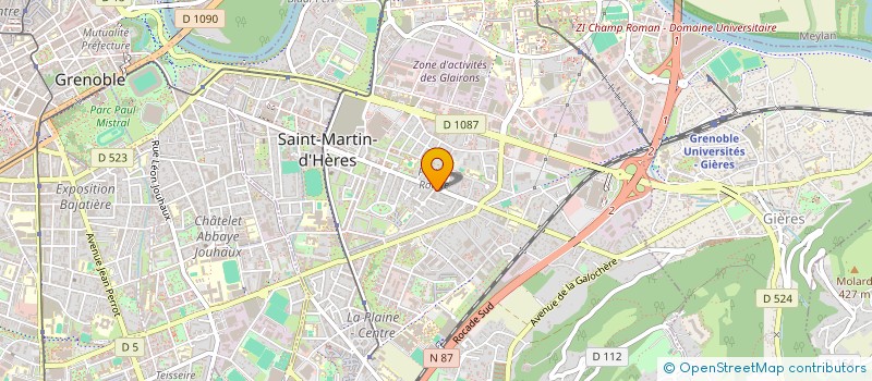 localisation de l'entreprise MADAME MARIE ODE  SAINT-MARTIN-D'HERES