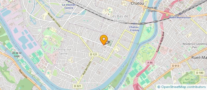 localisation de l'entreprise MADAME MARIE-ODILE BRUS à CROISSY-SUR-SEINE