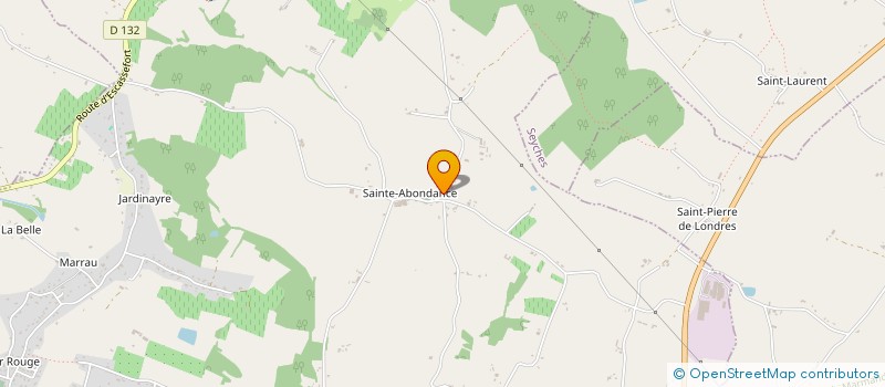 localisation de l'entreprise MADAME MARIE ODILE CASSE  VIRAZEIL