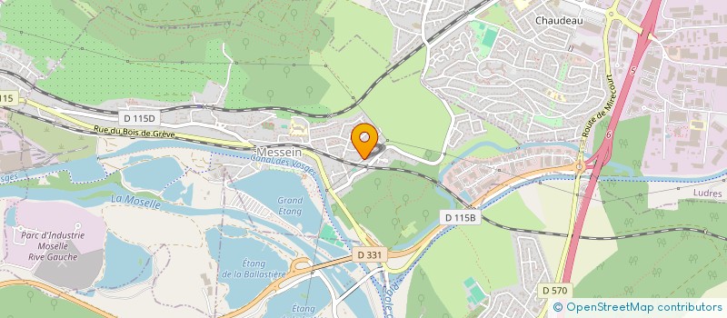 localisation de l'entreprise MADAME MARIE-ODILE DELORME  MESSEIN