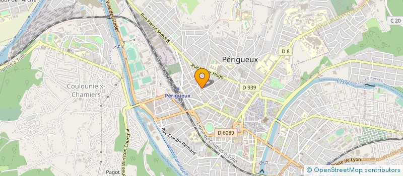 localisation de l'entreprise MADAME MARIE-ODILE FAURE à PERIGUEUX