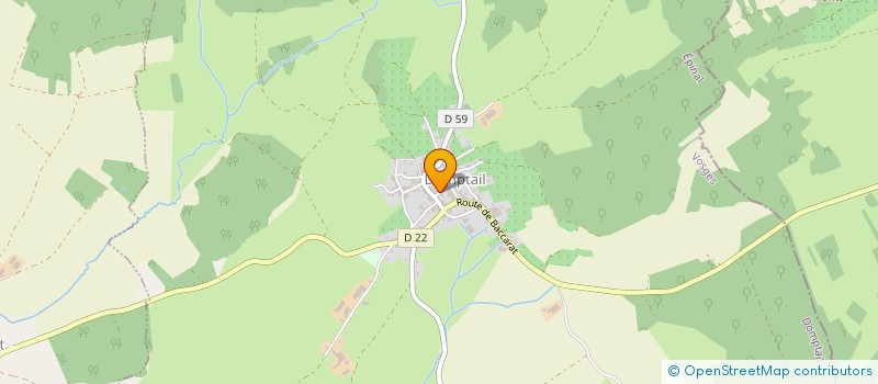 localisation de l'entreprise MADAME MARIE ODILE HERIN  DOMPTAIL