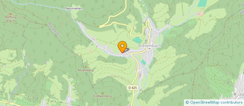 localisation de l'entreprise MADAME MARIE-ODILE KAMMERER  BREITENBACH