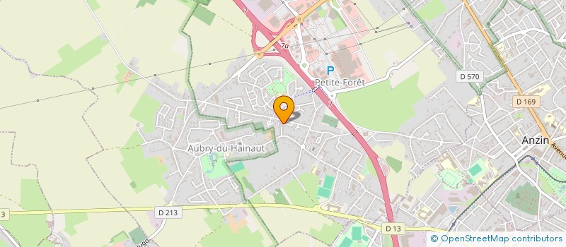 localisation de l'entreprise MADAME MARIE-ODILE MONFORT  PETITE-FORET