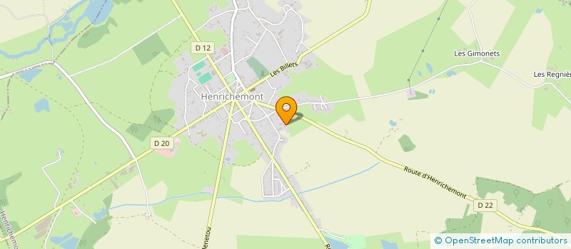 localisation de l'entreprise MADAME MARIE-ODILE OLIVEIRA  HENRICHEMONT