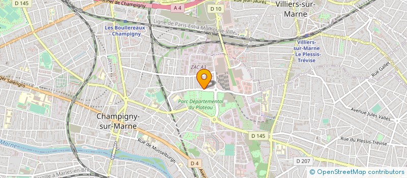 localisation de l'entreprise MADAME MARIE-ODILE PATRICIA LEFEVRE à CHAMPIGNY-SUR-MARNE