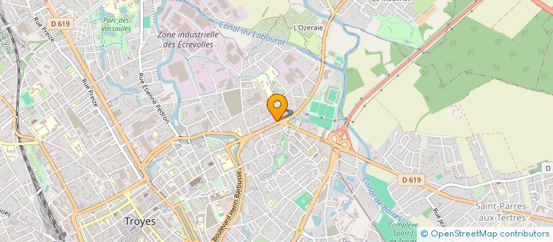 localisation de l'entreprise MADAME MARIE-ODILE PICARD à TROYES