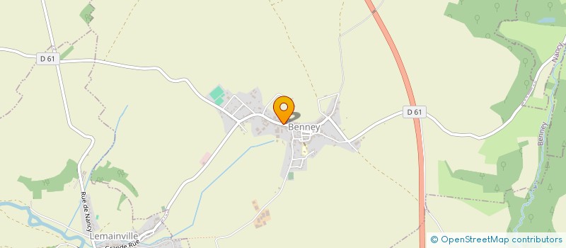 localisation de l'entreprise MADAME MARIE-ODILE REVEILLE  AFFRACOURT