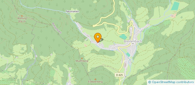 localisation de l'entreprise MADAME MARIE-ODILE SCHWENCK  BREITENBACH