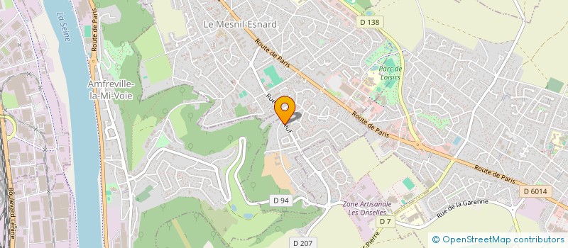 localisation de l'entreprise MADAME MARIE-ODILE SOS  DUCLAIR