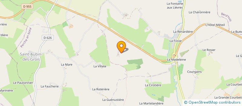 localisation de l'entreprise MADAME MARIE-ODILE VALLEE à PERCHE-EN-NOCE