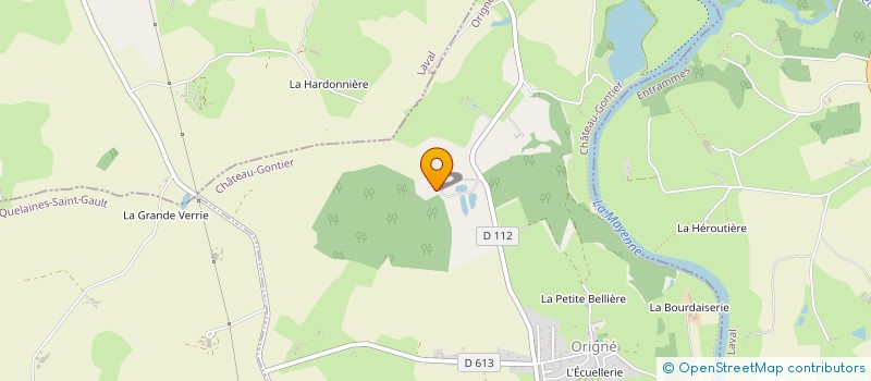 localisation de l'entreprise MADAME MARIE OGER à ORIGNE