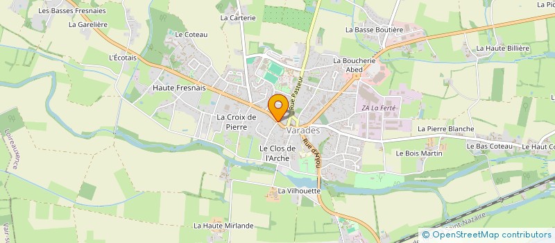 localisation de l'entreprise MADAME MARIE OGER  LOIREAUXENCE