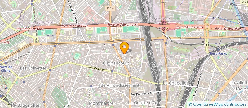 localisation de l'entreprise MADAME MARIE OGIER  PARIS