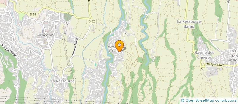 localisation de l'entreprise MADAME MARIE OGIRE  SAINTE-MARIE