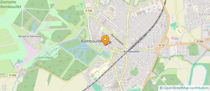 localisation de l'entreprise MADAME MARIE OLGARD  RAMBOUILLET