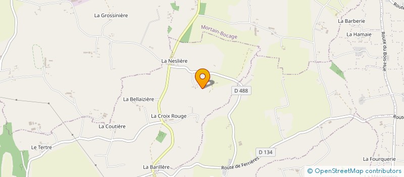 localisation de l'entreprise MADAME MARIE OLIVIER à BUAIS-LES-MONTS