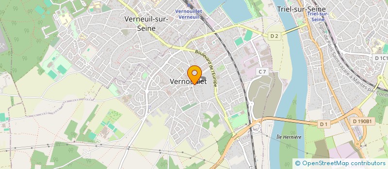 localisation de l'entreprise MADAME MARIE OLIVIER à VERNOUILLET