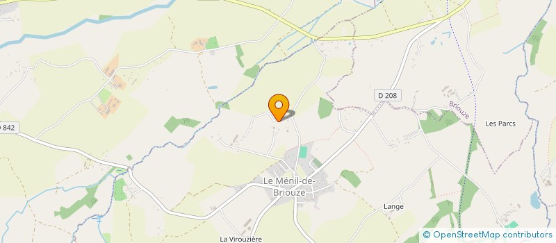 localisation de l'entreprise MADAME MARIE OLIVIER à LE MENIL-DE-BRIOUZE