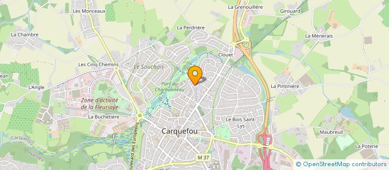 localisation de l'entreprise MADAME MARIE OLIVIER à CARQUEFOU