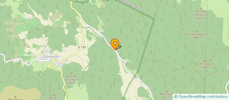 localisation de l'entreprise MADAME MARIE OLIVIER LAMESLE  DAVEJEAN