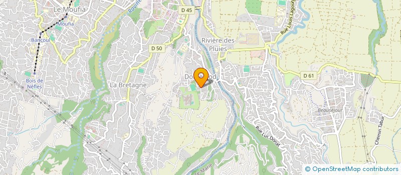 localisation de l'entreprise MADAME MARIE OLLIVIER  SAINT-DENIS