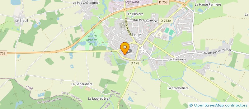 localisation de l'entreprise MADAME MARIE OLLIVIER  LEGE