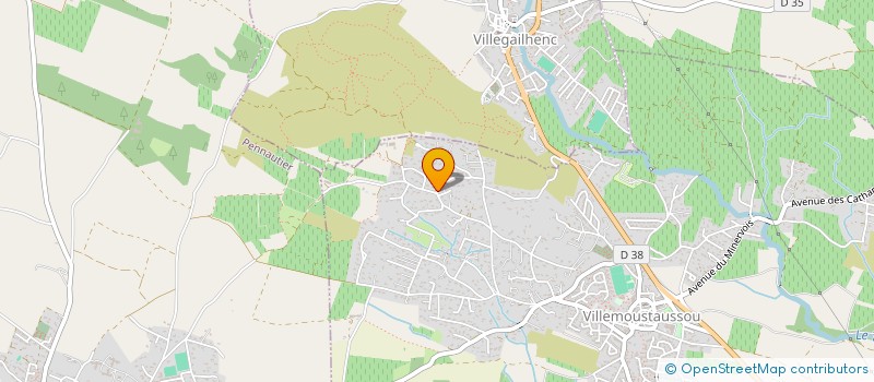 localisation de l'entreprise MADAME MARIE OMEDES  VILLEMOUSTAUSSOU