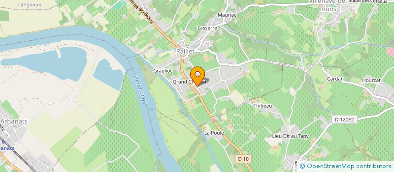 localisation de l'entreprise MADAME MARIE ONDRIOZOLA à PAILLET