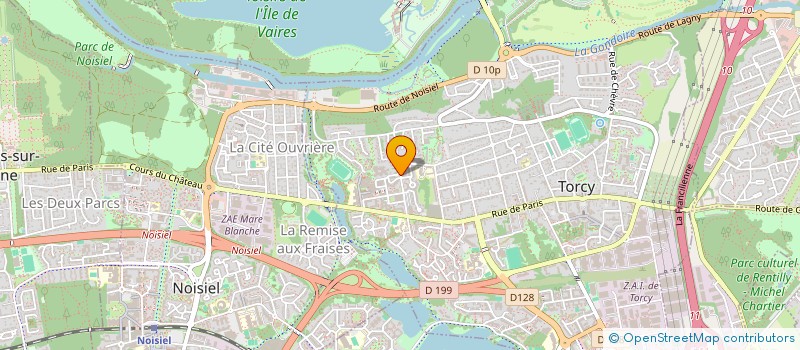 localisation de l'entreprise MADAME MARIE-OPHELIE BILLARD  CHESSY