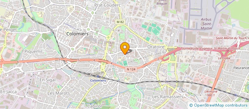 localisation de l'entreprise MADAME MARIE OPHELIE LAUP à COLOMIERS