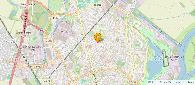 localisation de l'entreprise MADAME MARIE-OPHELIE VRINAT à CHALON-SUR-SAONE